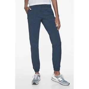 Athleta Trekkie Joggers 2.0 Size 0 Constellation Blue